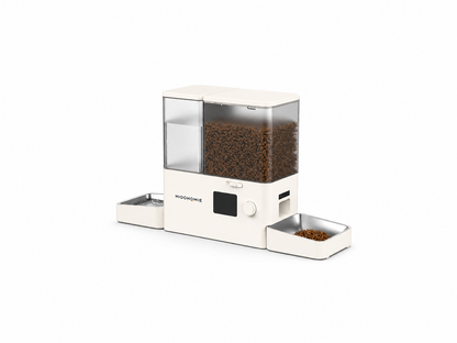 MiooHomie M01 All-in-One Smart Pet Feeder with Water Dispenser, WiFi App Control, Video Monitoring, 3.5L Food Tank and 5L Water Tank