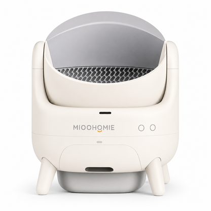 MiooHomie ML-P02 LITTY Cam Pro Camera Self-Cleaning Cat Litter Box with APP Control, Remote Video Monitoring & Odor Control