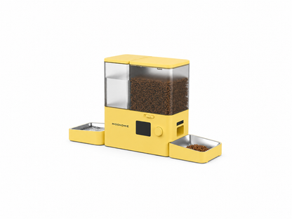 MiooHomie M01 All-in-One Smart Pet Feeder with Water Dispenser, WiFi App Control, Video Monitoring, 3.5L Food Tank and 5L Water Tank