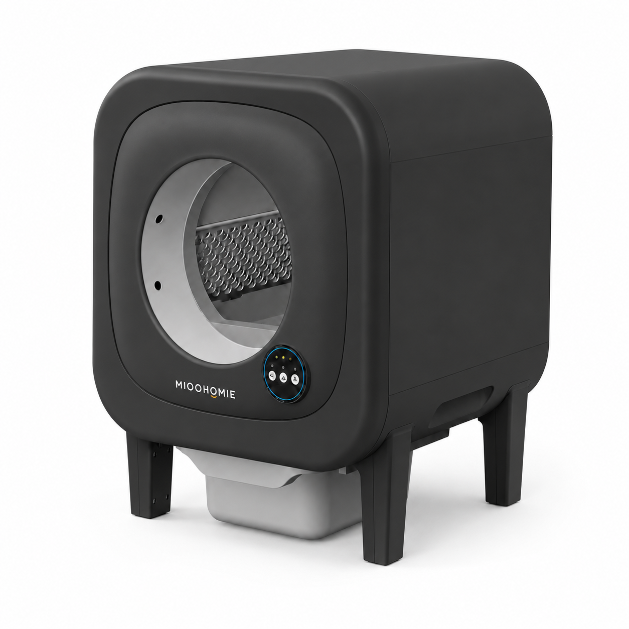 MiooHomie ML-P01 LITTY Pro App-Control Self-Cleaning Cat Litter Box with Smart Reminders, 10L Waste Bin & Odor Control for Cats Under 22kg