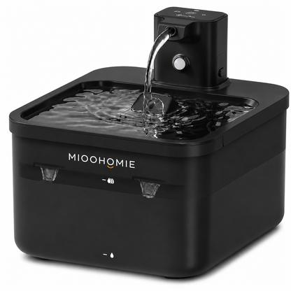MIOOHOMIE MW-B05 FLOWLY GO Cordless Smart Pet Water Fountain with 4000mAh Rechargeable Battery & 3L Capacity
