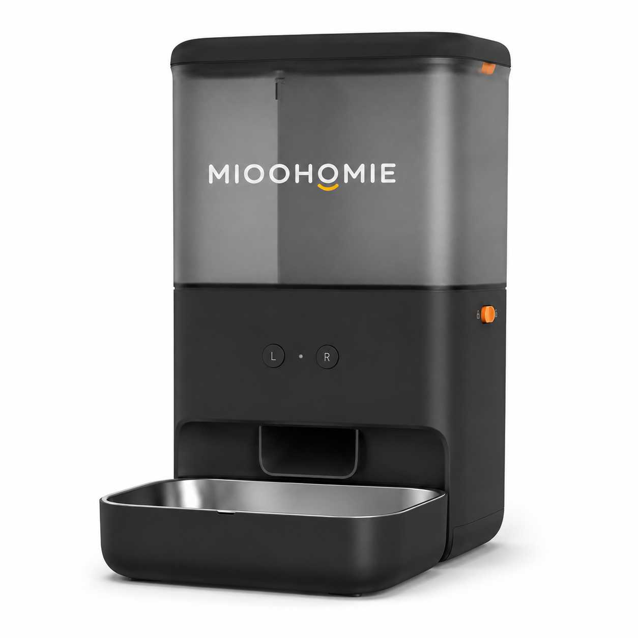 MiooHomie MF-M02 BOWLY Treat Cam WiFi Smart Pet Feeder with Dual Food & Treat Storage