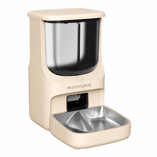 MiooHomie S01 BOWLY 5L Dual-Food WiFi Smart Pet Feeder for Dry Food & Freeze-Dried Treats