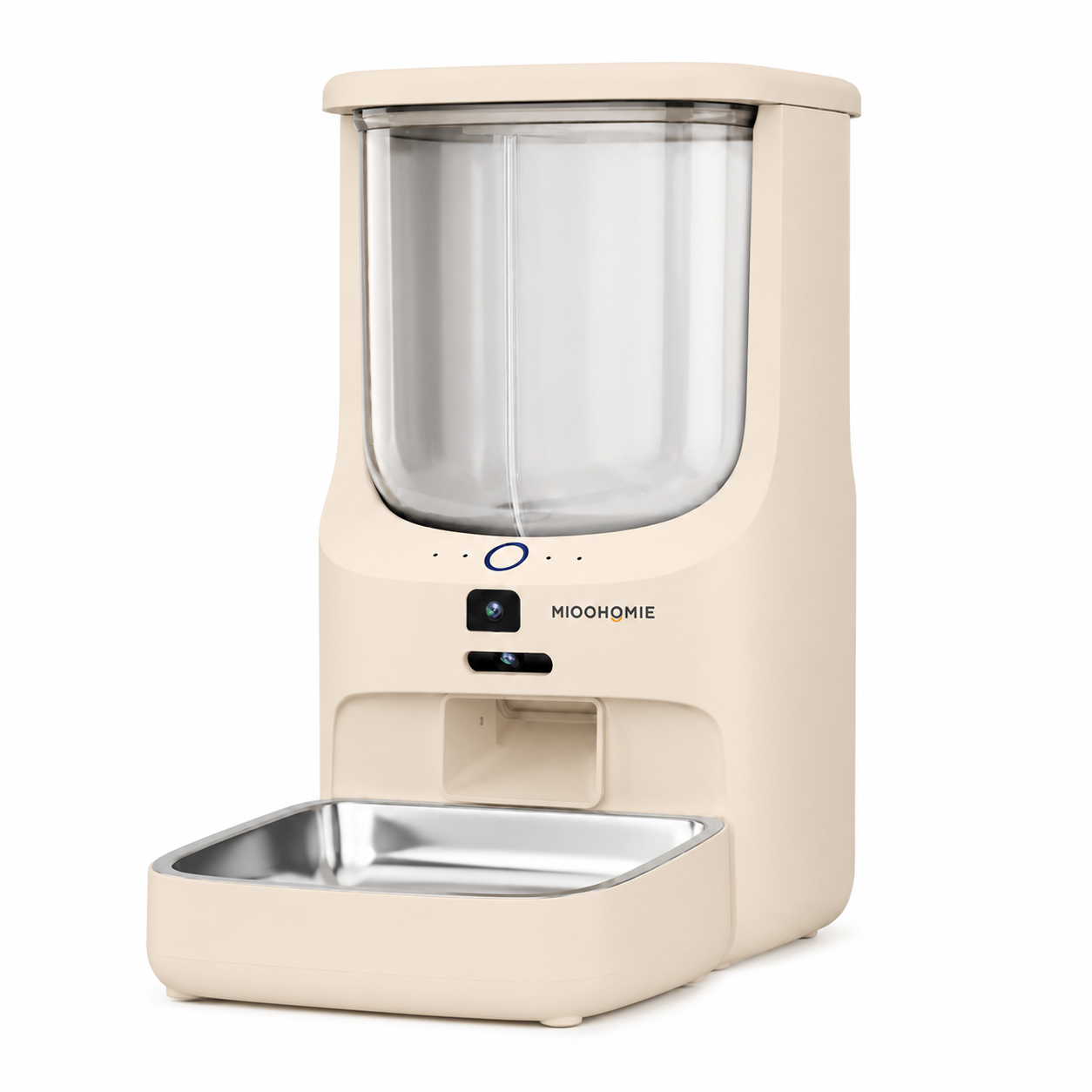 MiooHomie MF-M03 BOWLY Mix Pro 5L WiFi Smart Pet Feeder with Dual HD Cameras, UV Sterilization and Dual Food Storage for Cats & Small Dogs