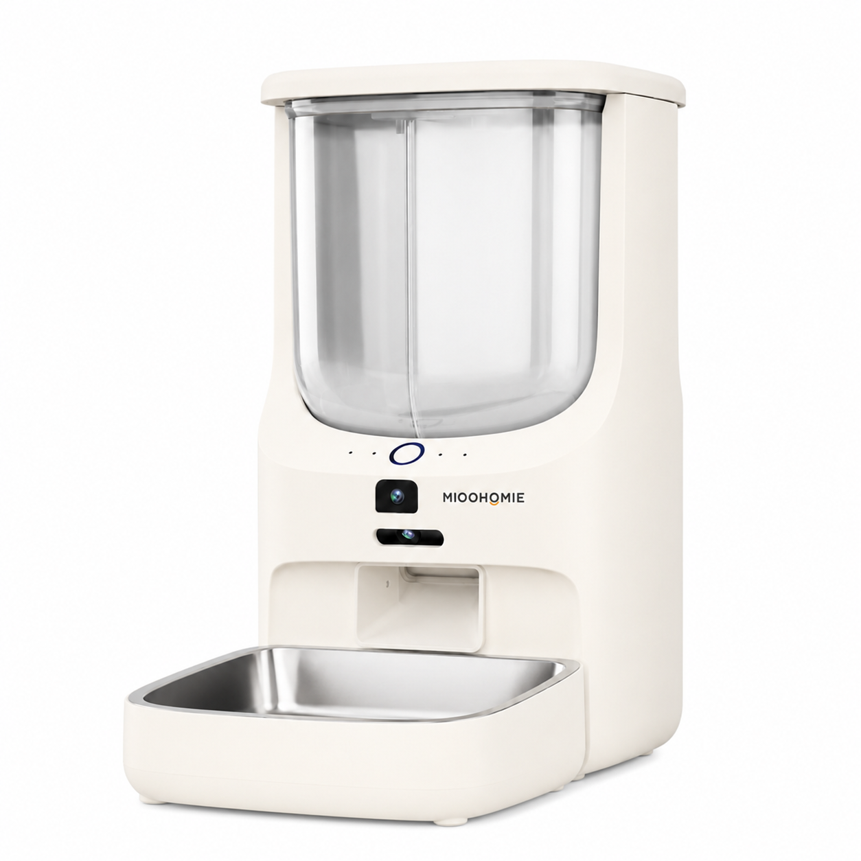 MiooHomie MF-M03 BOWLY Mix Pro 5L WiFi Smart Pet Feeder with Dual HD Cameras, UV Sterilization and Dual Food Storage for Cats & Small Dogs