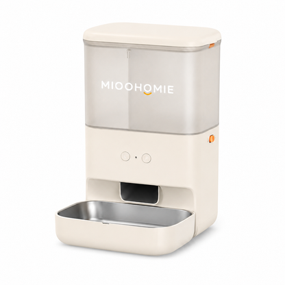 MiooHomie MF-M02 BOWLY Treat Cam WiFi Smart Pet Feeder with Dual Food & Treat Storage