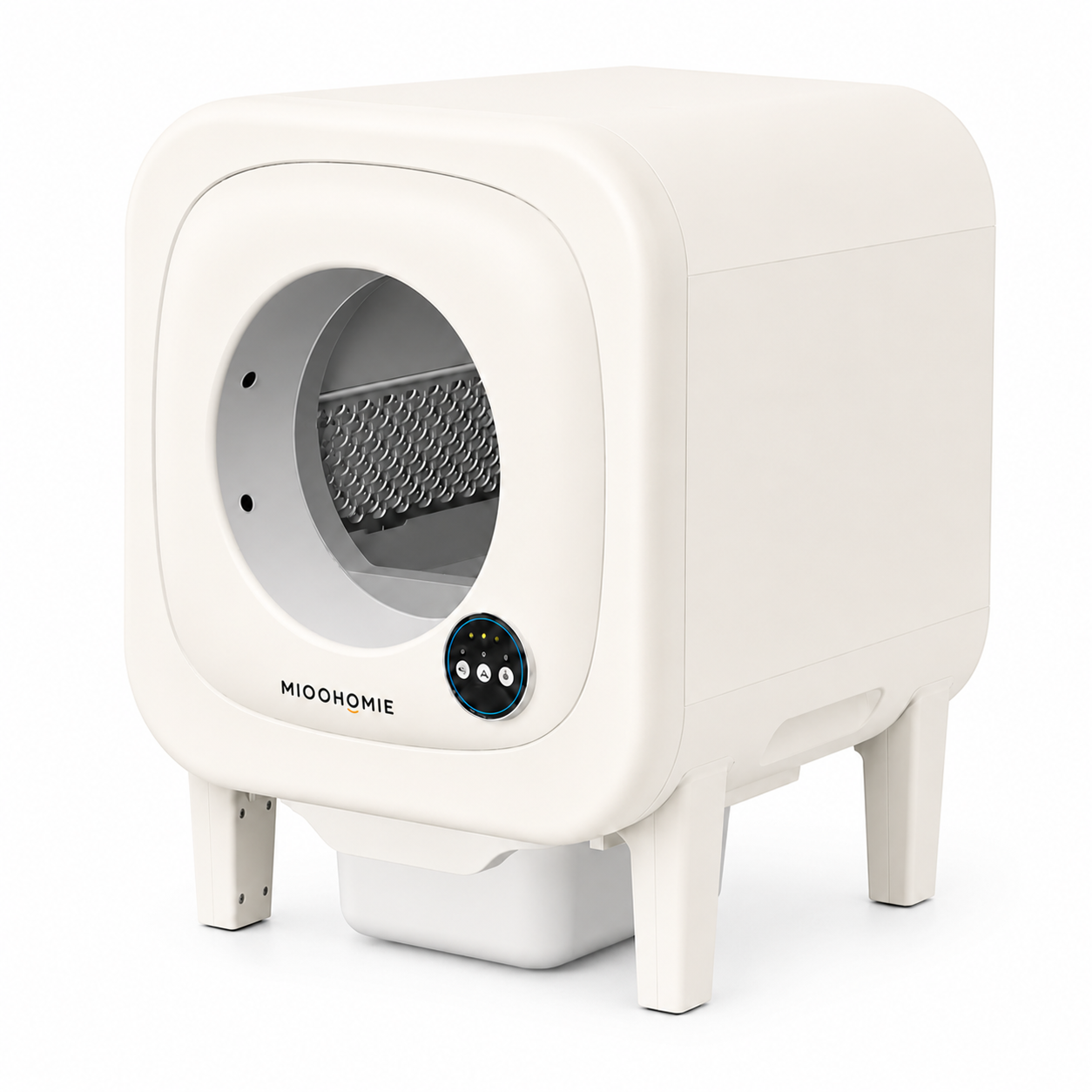MiooHomie ML-L01 LITTY Max Smart Self-Cleaning Cat Litter Box with 10L Waste Compartment for Multi-Cat Homes